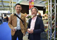 Kazuta Aoyama and Masashi Samuta of Kaneya were also visiting the show.